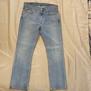 Levi's 527 Light Blue Men's Straight Jeans